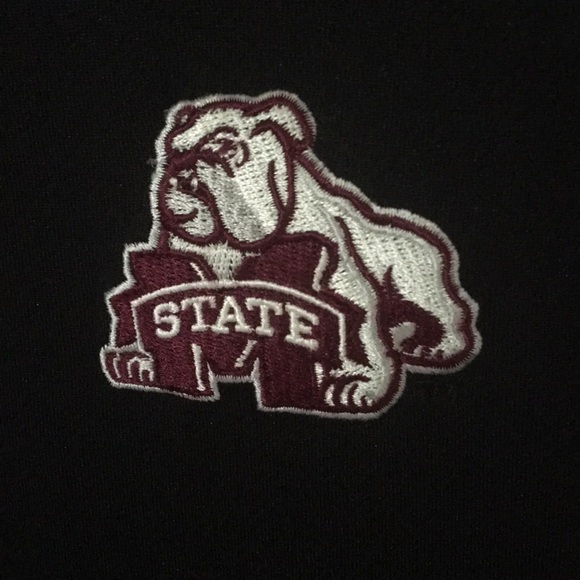 Mississippi State 3 button polo. Adidas climalite - Picture 3 of 5